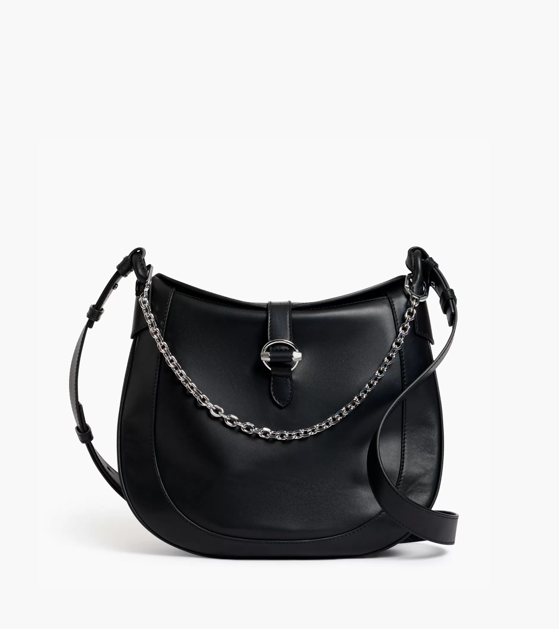 Femme Le Tanneur Grand sac bandoulière Pia en cuir lisse - 1