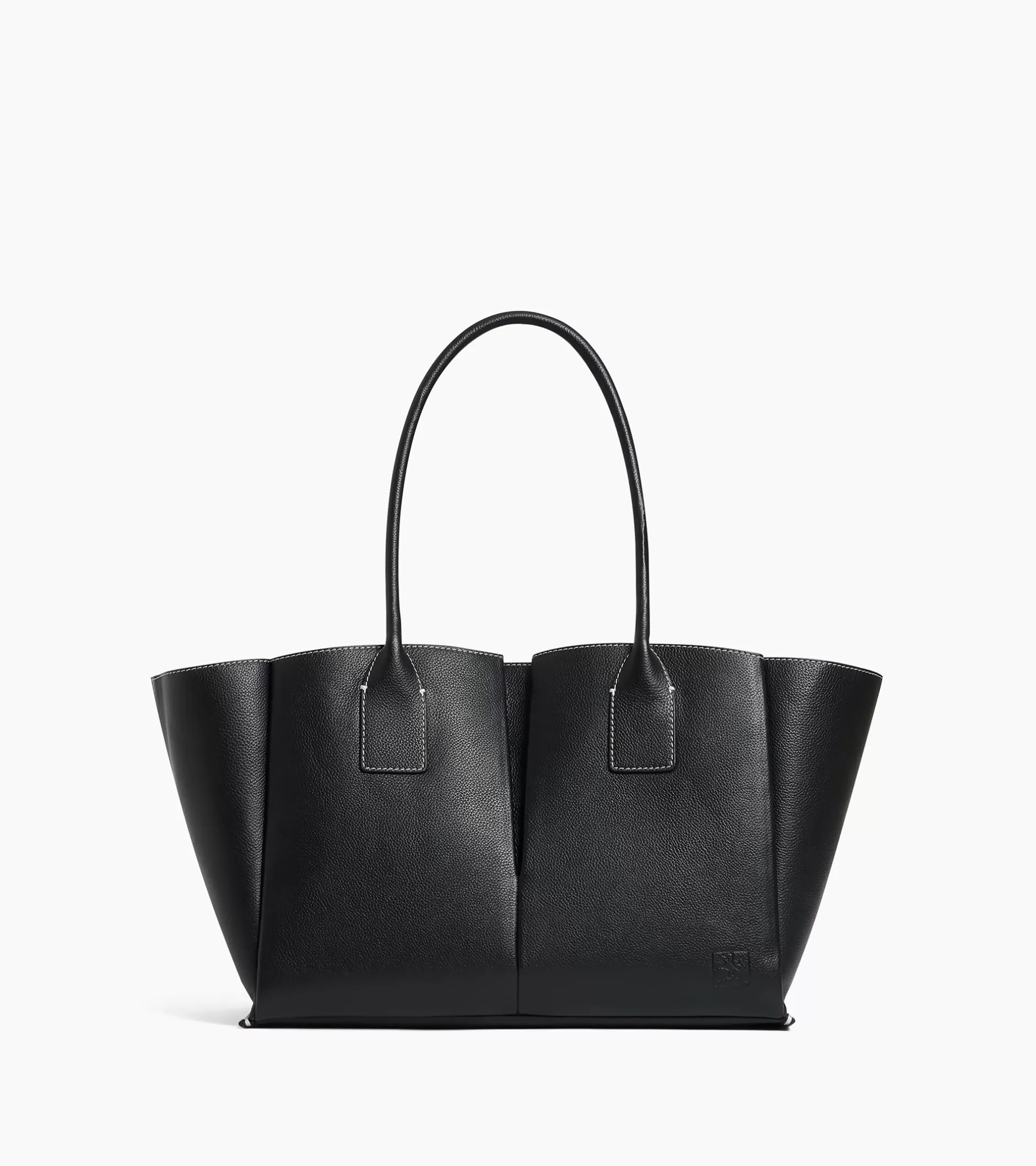 Femme Le Tanneur Grand sac cabas Elena en cuir grainé - 1