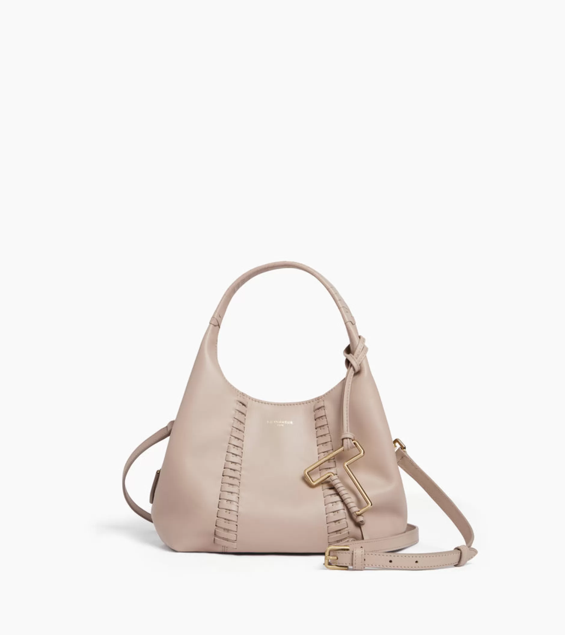 Femme Le Tanneur Petit sac à main Juliette en cuir lisse lacé - GREGE 1