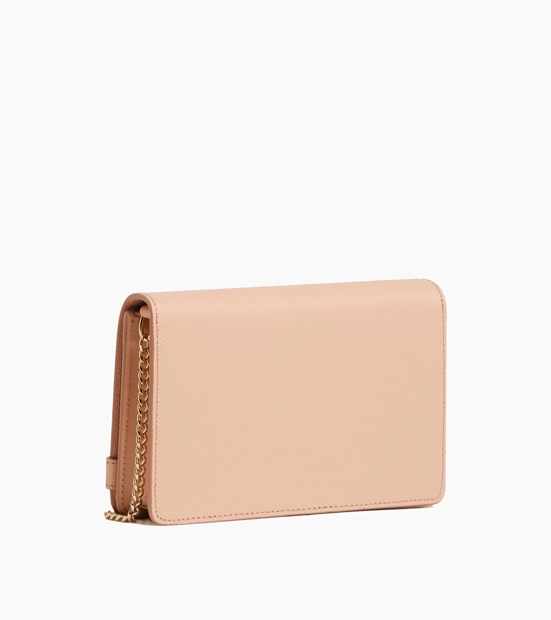 Femme Le Tanneur Petit sac bandoulière Emilie en cuir signature T - ROSE POUDRE