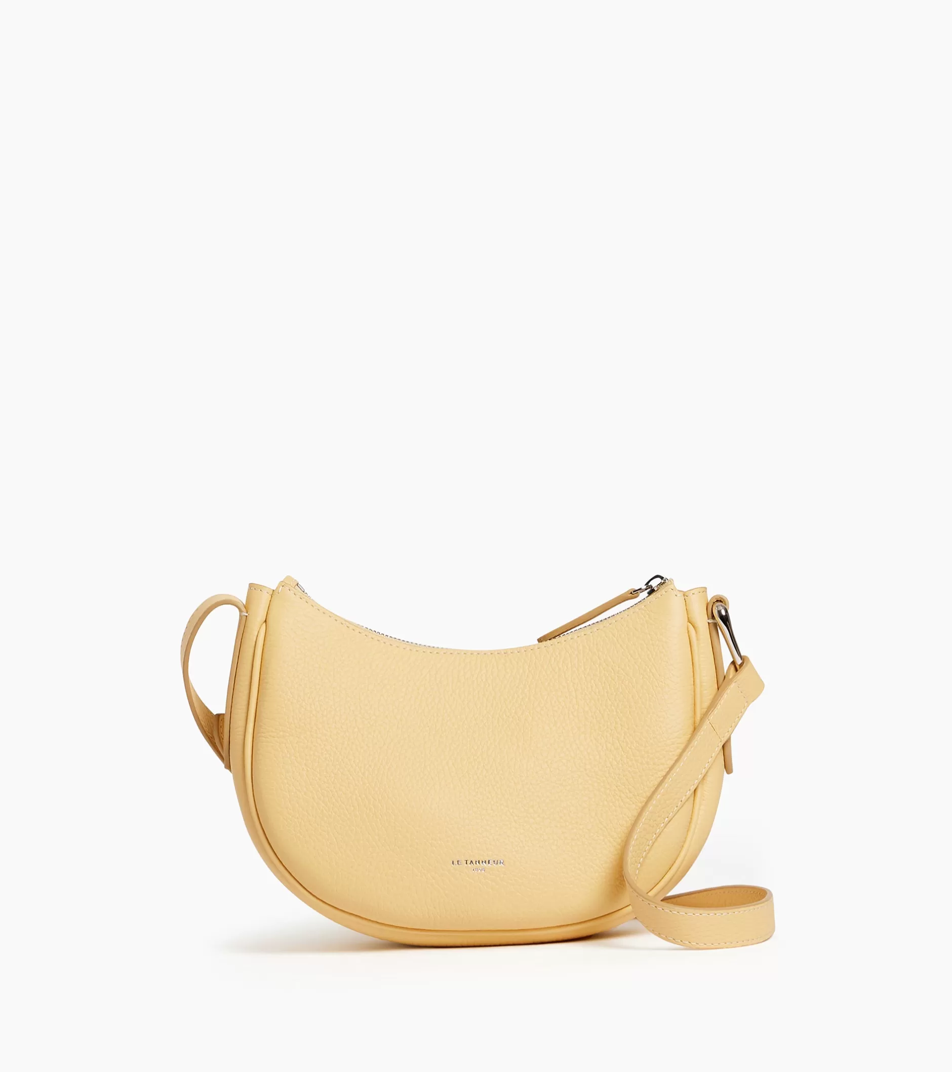 Femme Le Tanneur Petit sac bandoulière Madeleine en cuir grainé - AURORE