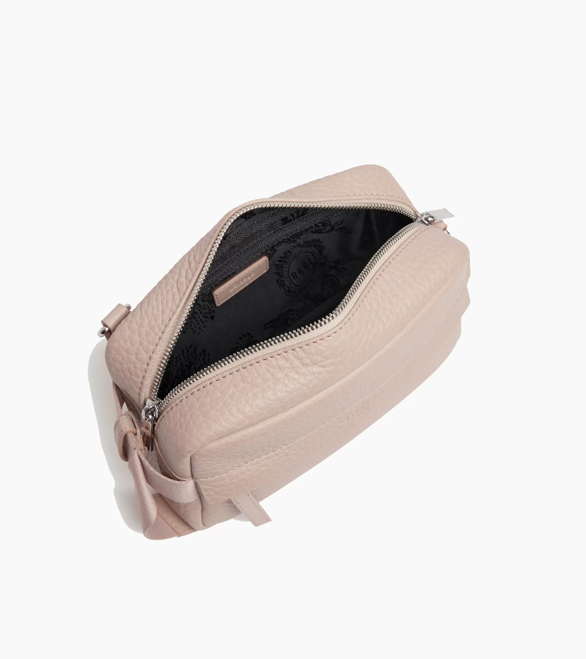 Homme Le Tanneur Petit sac bandoulière Noah en cuir grain buffle et cuir lisse - GREGE 1