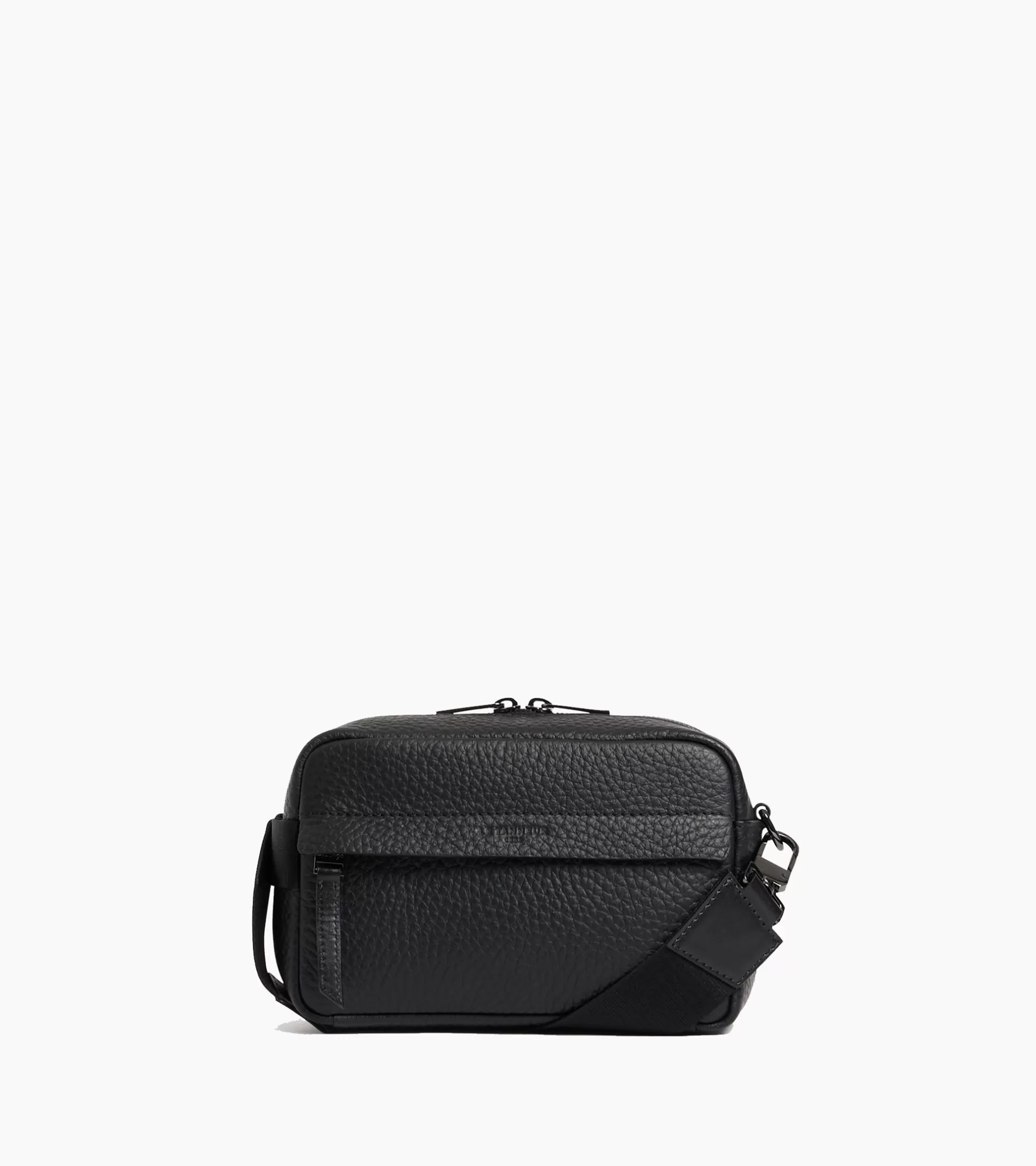 Homme Le Tanneur Petit sac bandoulière Noah en cuir grain buffle et cuir lisse - 1