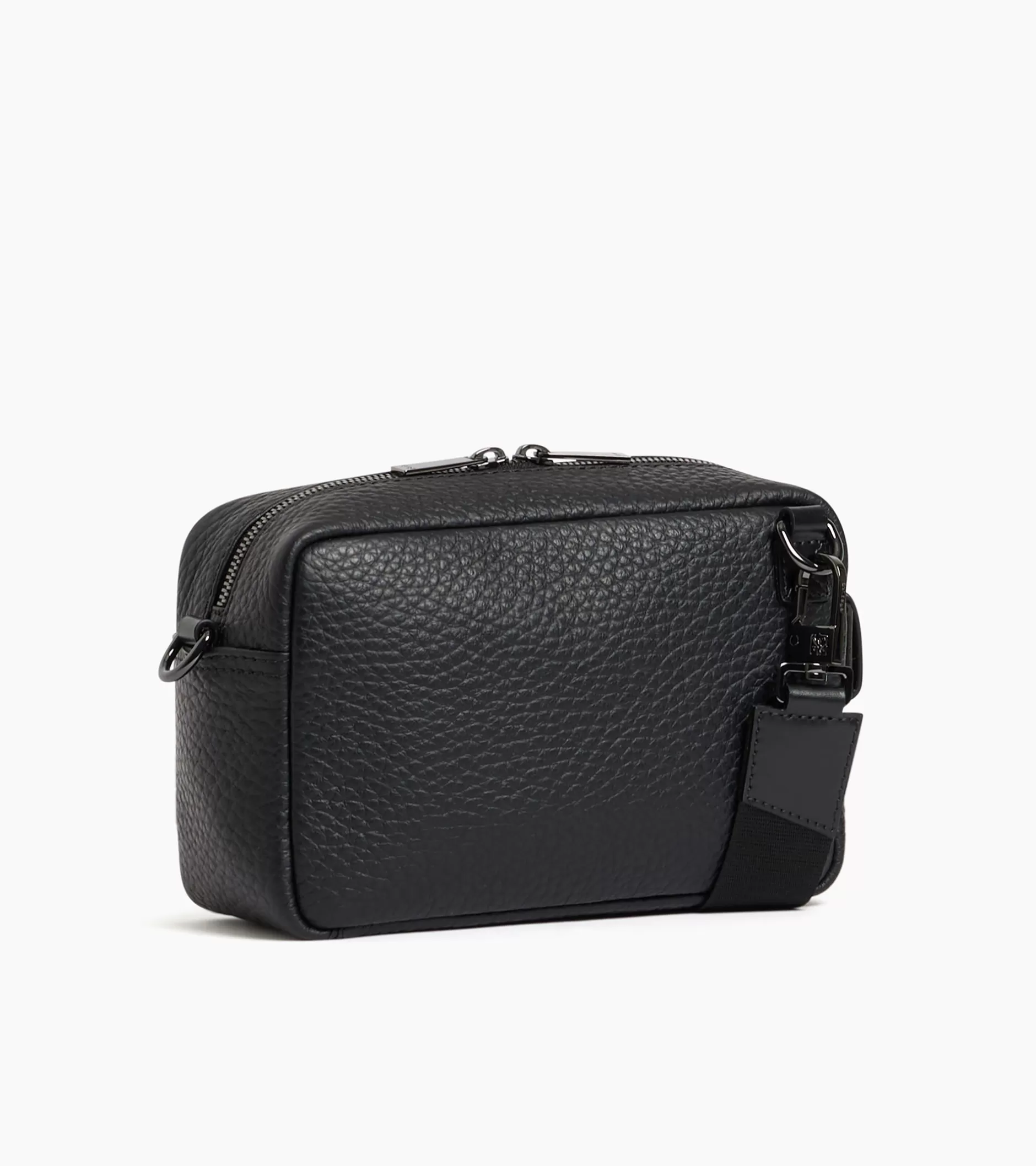 Homme Le Tanneur Petit sac bandoulière Noah en cuir grain buffle et cuir lisse - 1