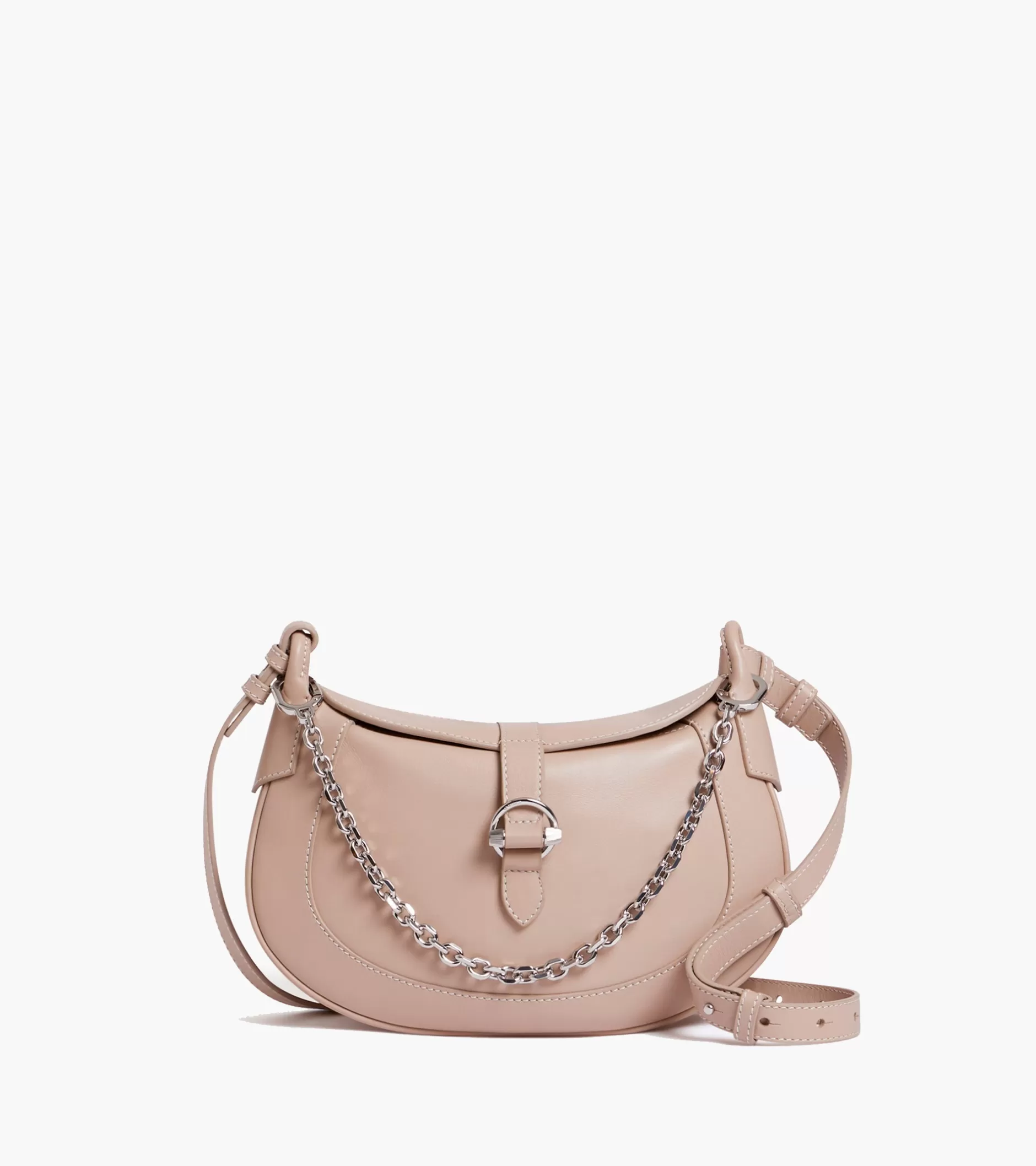 Femme Le Tanneur Petit sac bandoulière Pia en cuir lisse - GREGE 1