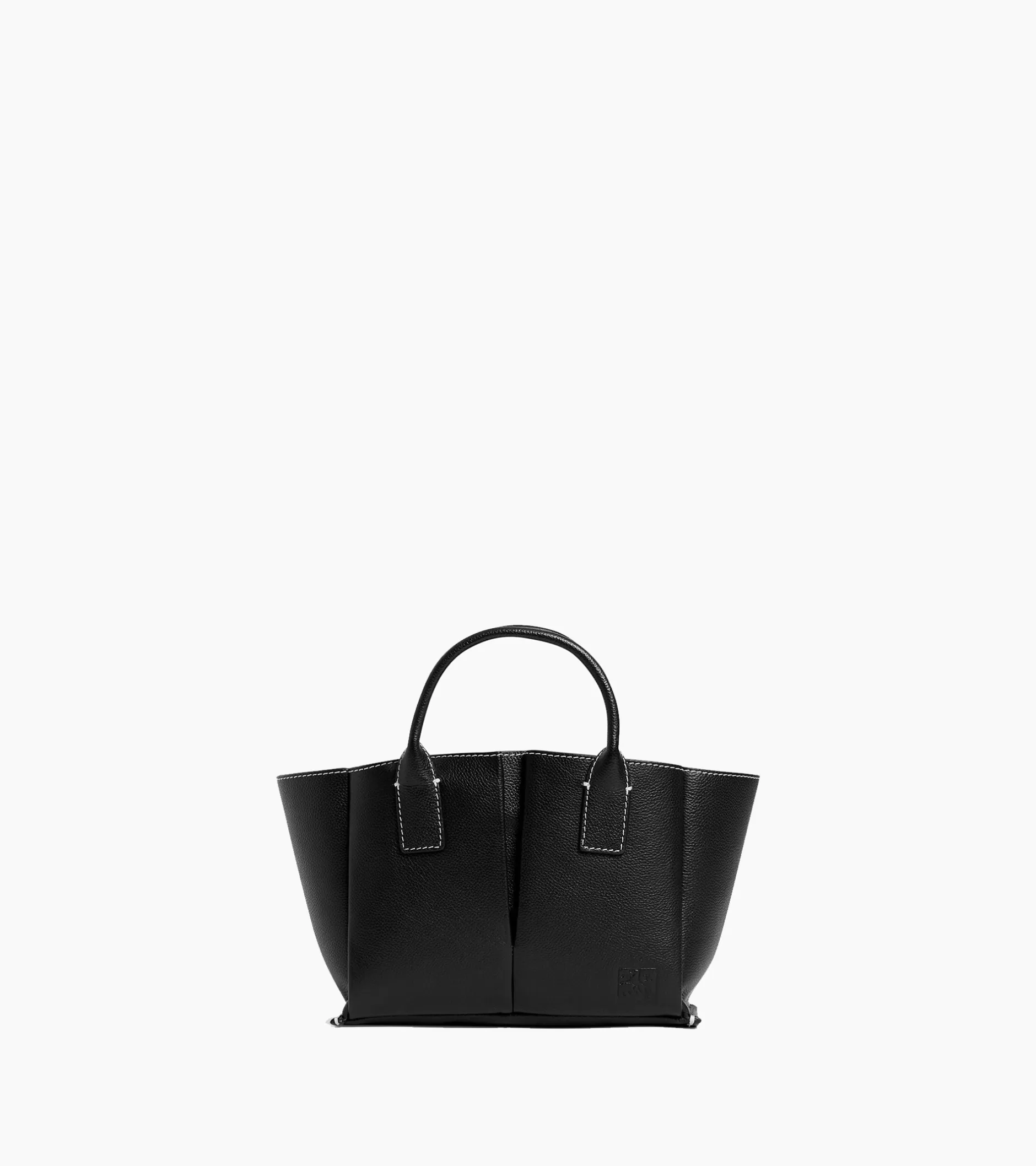 Femme Le Tanneur Petit sac cabas Elena en cuir grainé - 1