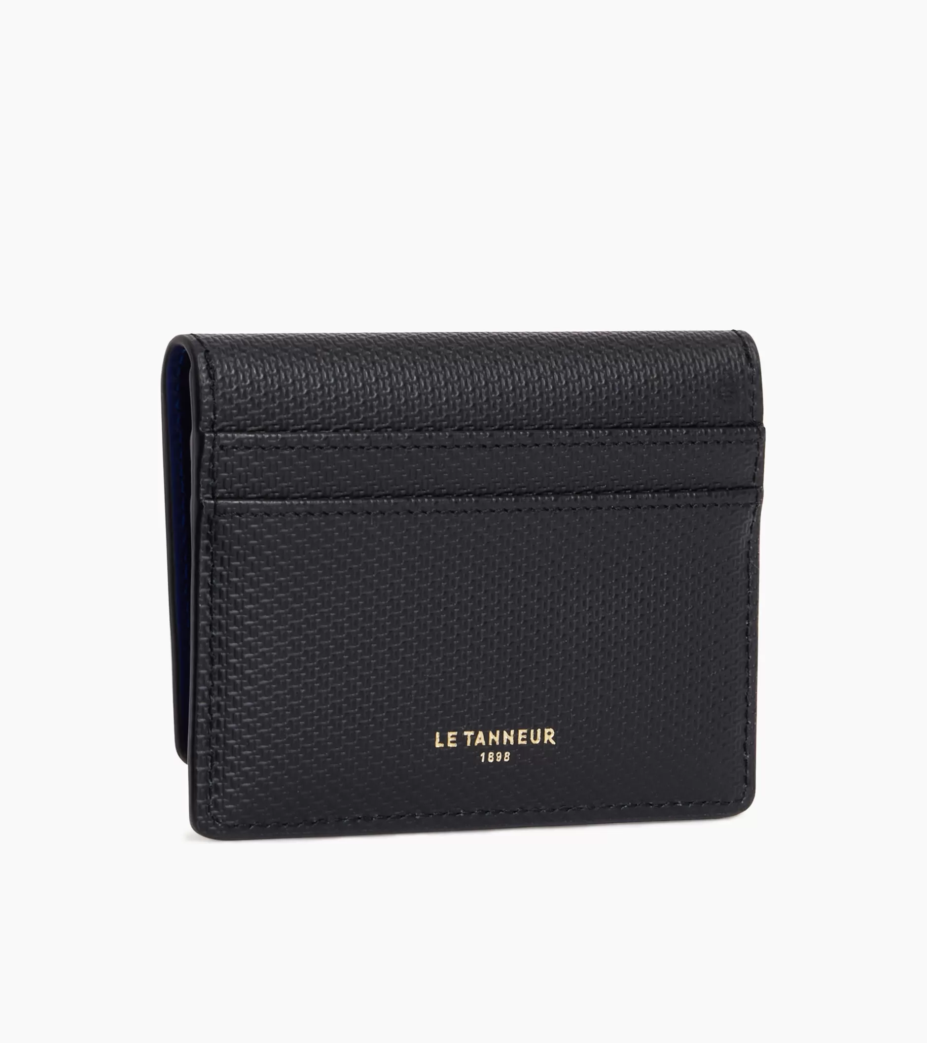 porte_cartes__rabat_emilie_en_cuir_signature_t__black_le_bleu_3.webp Femme Le Tanneur Porte cartes à rabat Emilie en cuir signature T - Black Le Bleu