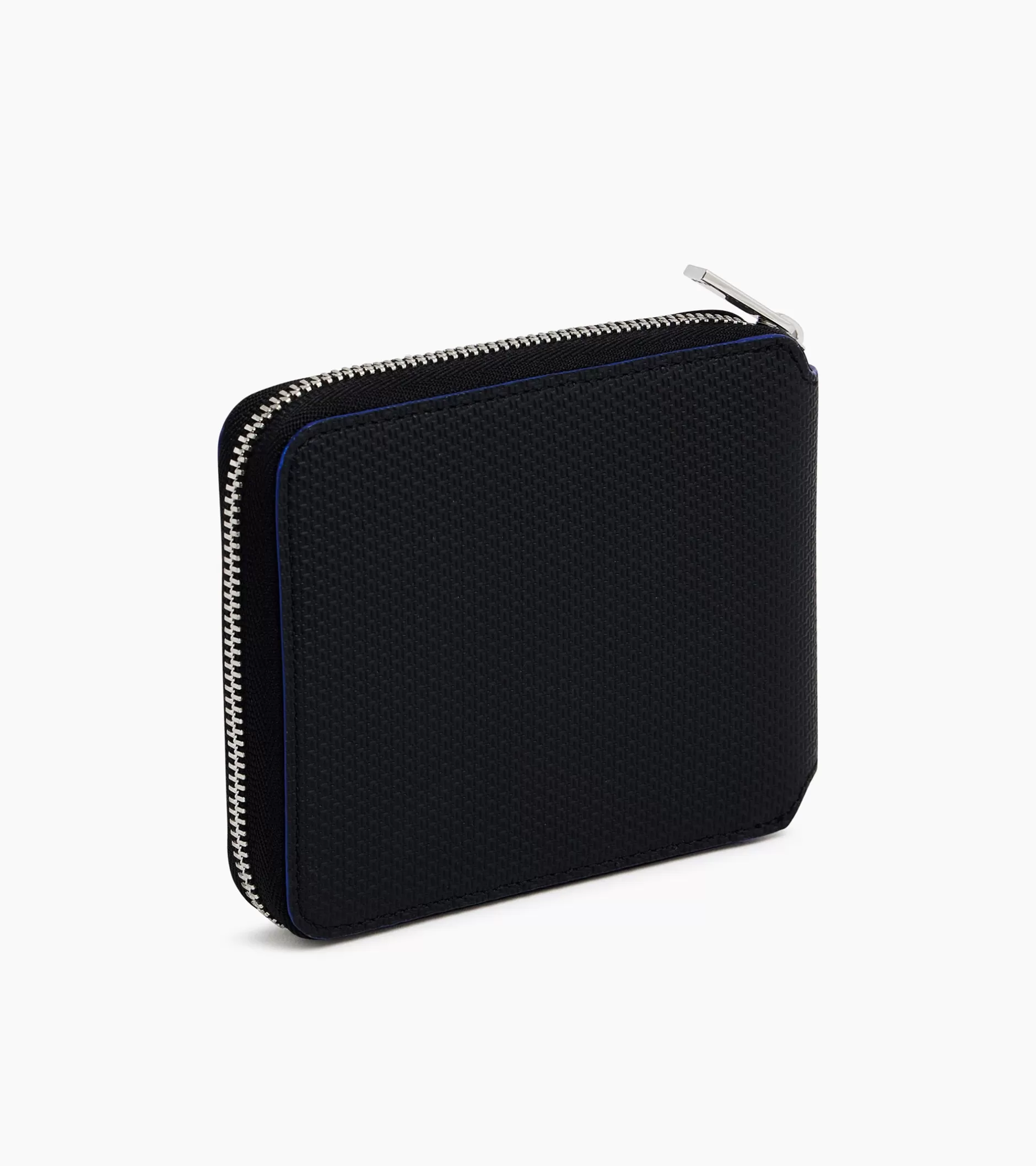 Homme Le Tanneur Porte monnaie zip en L Emile en cuir signature T - Black Le Bleu