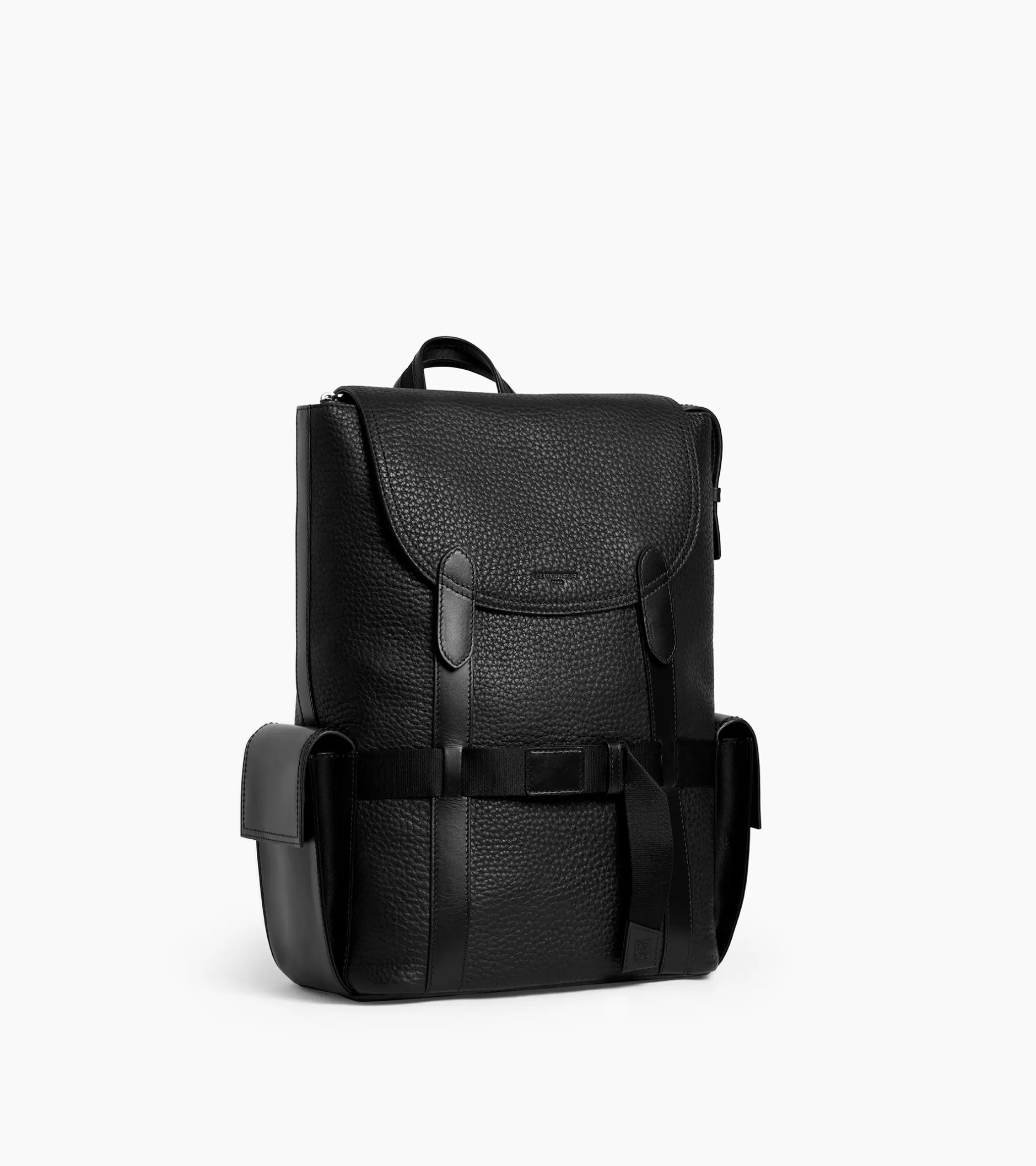 Femme Le Tanneur Sac à dos à rabat Noah en cuir grain buffle et cuir lisse - 1