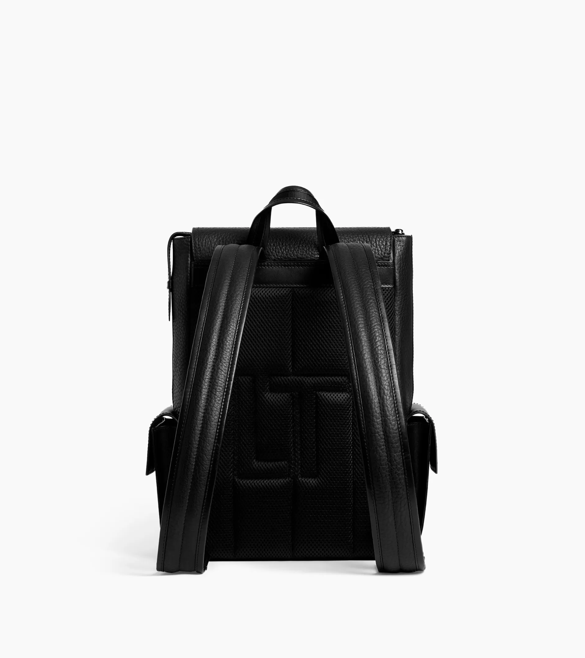 Femme Le Tanneur Sac à dos à rabat Noah en cuir grain buffle et cuir lisse - 1