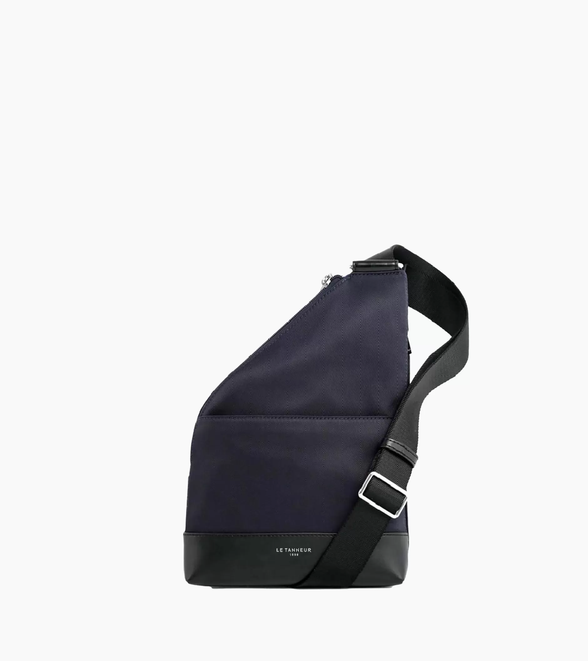 Femme Le Tanneur Sac à dos mono bretelle Gaspard - Blue Twilight Black