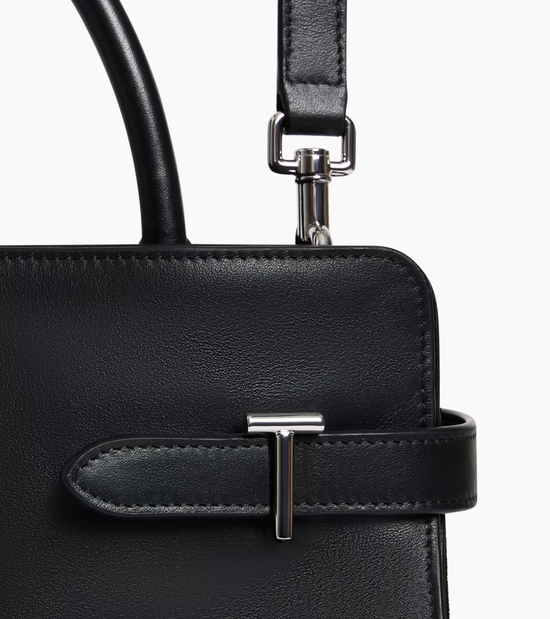 Femme Le Tanneur Sac à main moyen modèle Emie en cuir lisse et nubuck - 1