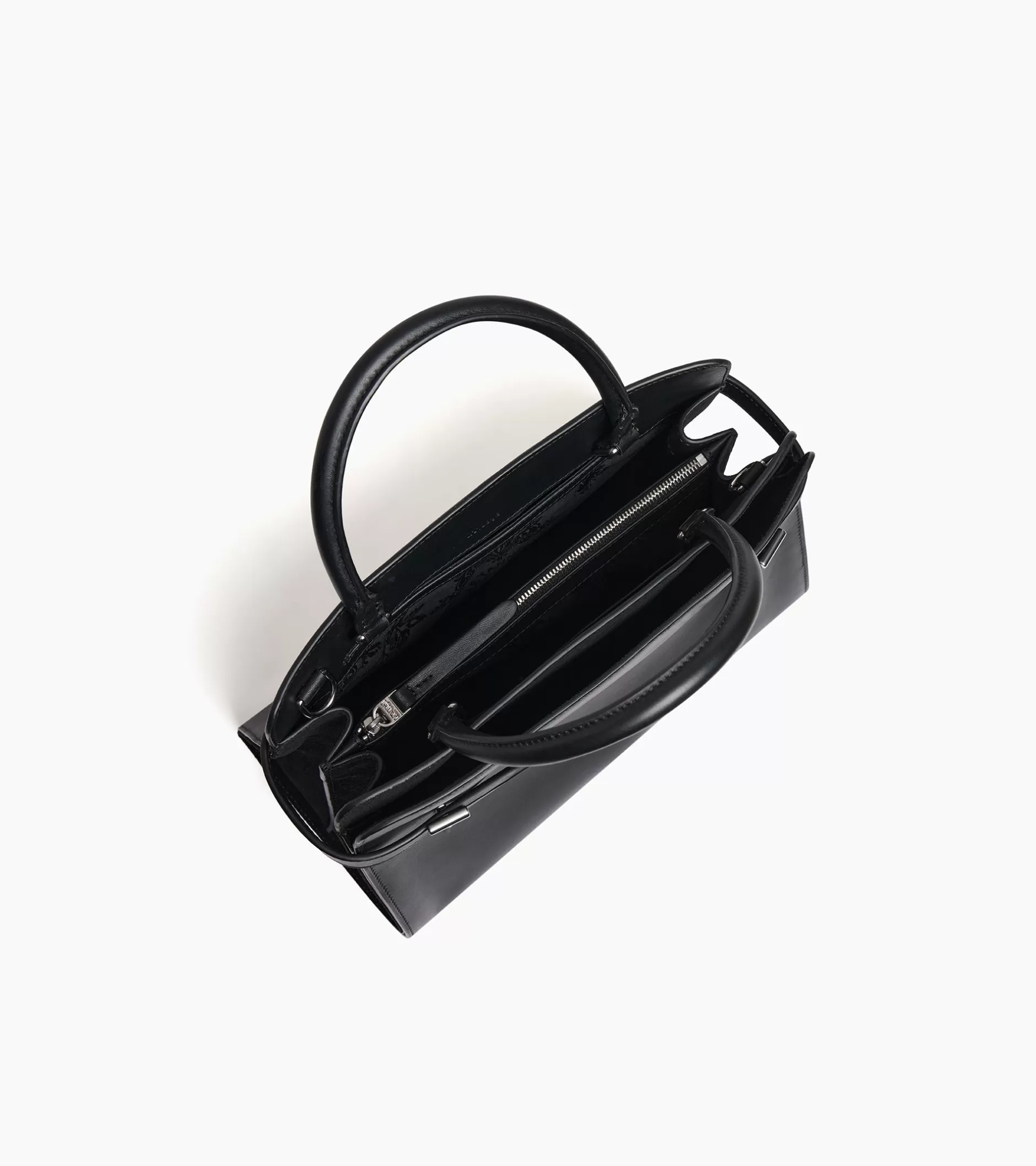 Femme Le Tanneur Sac à main moyen modèle Emie en cuir lisse et nubuck - 1