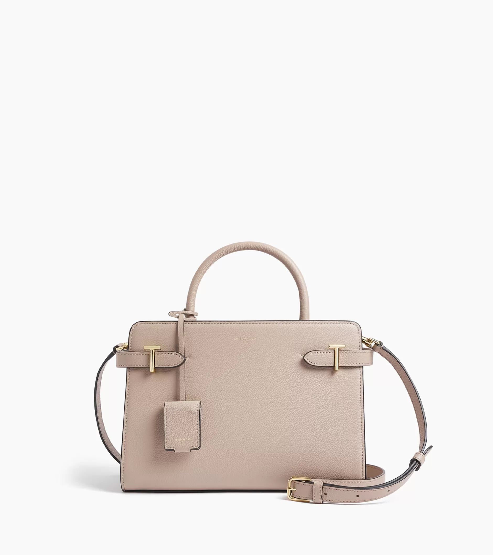 Femme Le Tanneur Sac à main moyen modèle Emilie en cuir grainé - GREGE 1