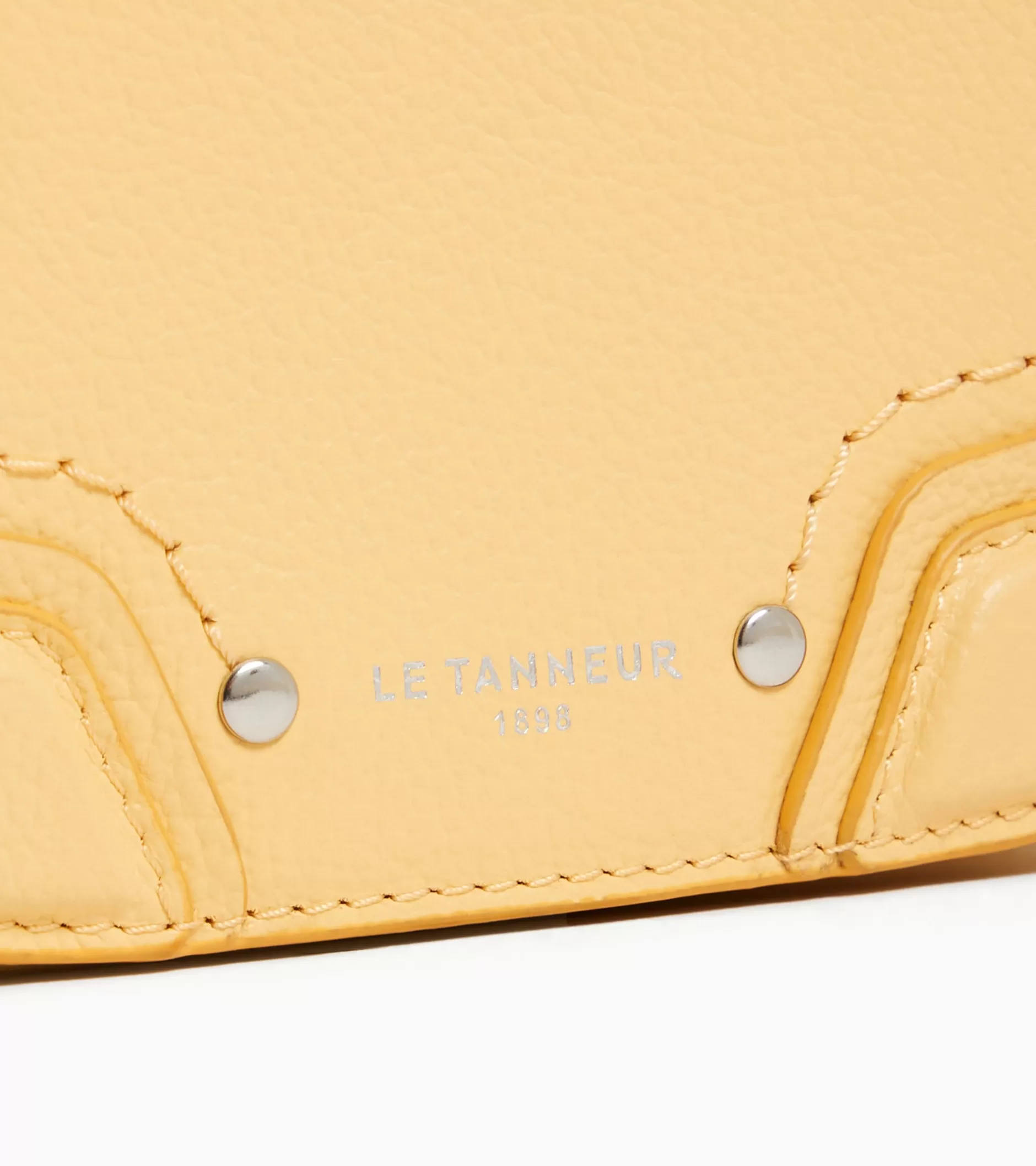 Femme Le Tanneur Sac bandoulière moyen modèle Ella en cuir grainé - AURORE