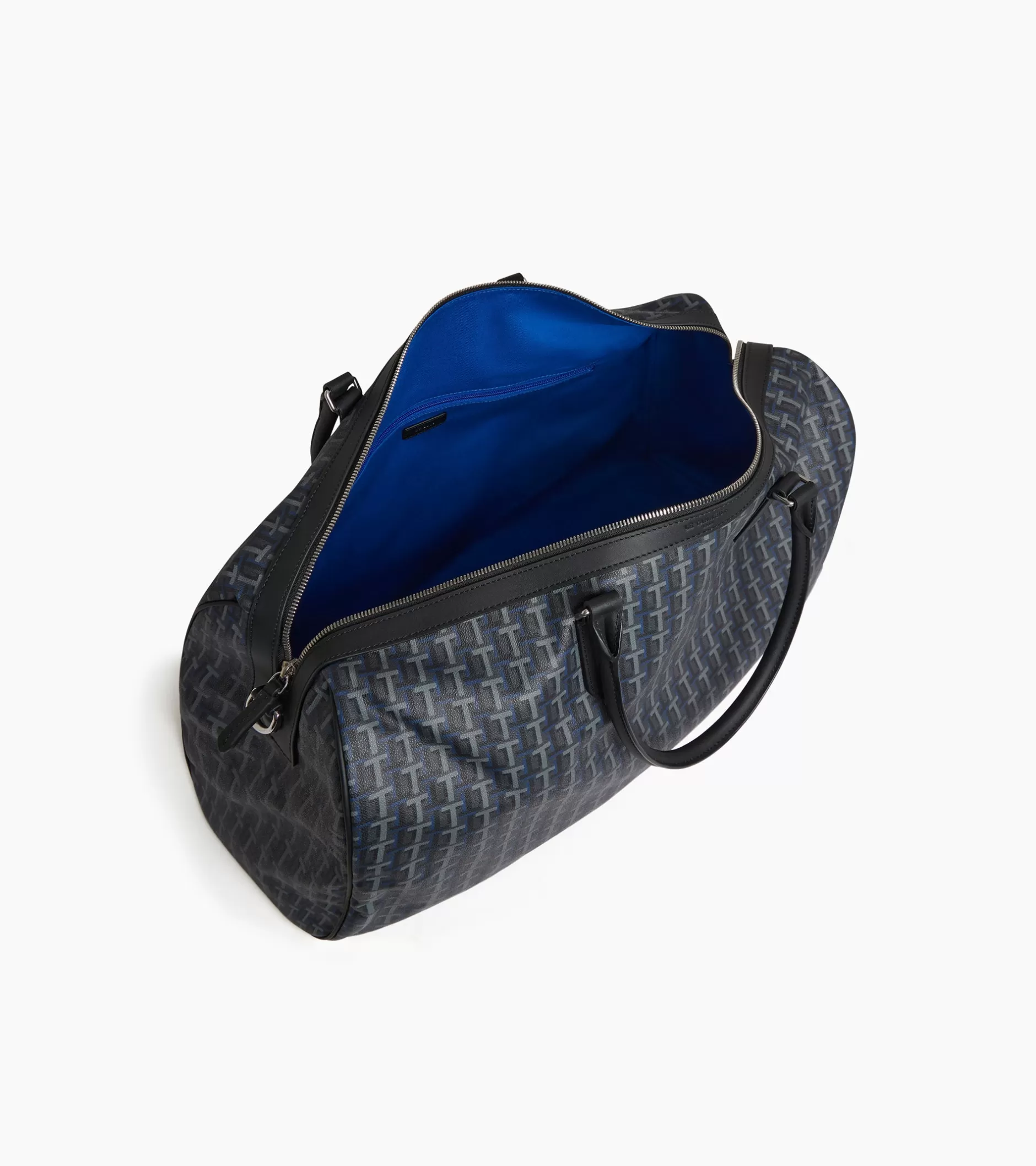 Femme Le Tanneur Sac de voyage 24h Camille en toile monogramme - SIGNATURE LT NOIR-NOIR
