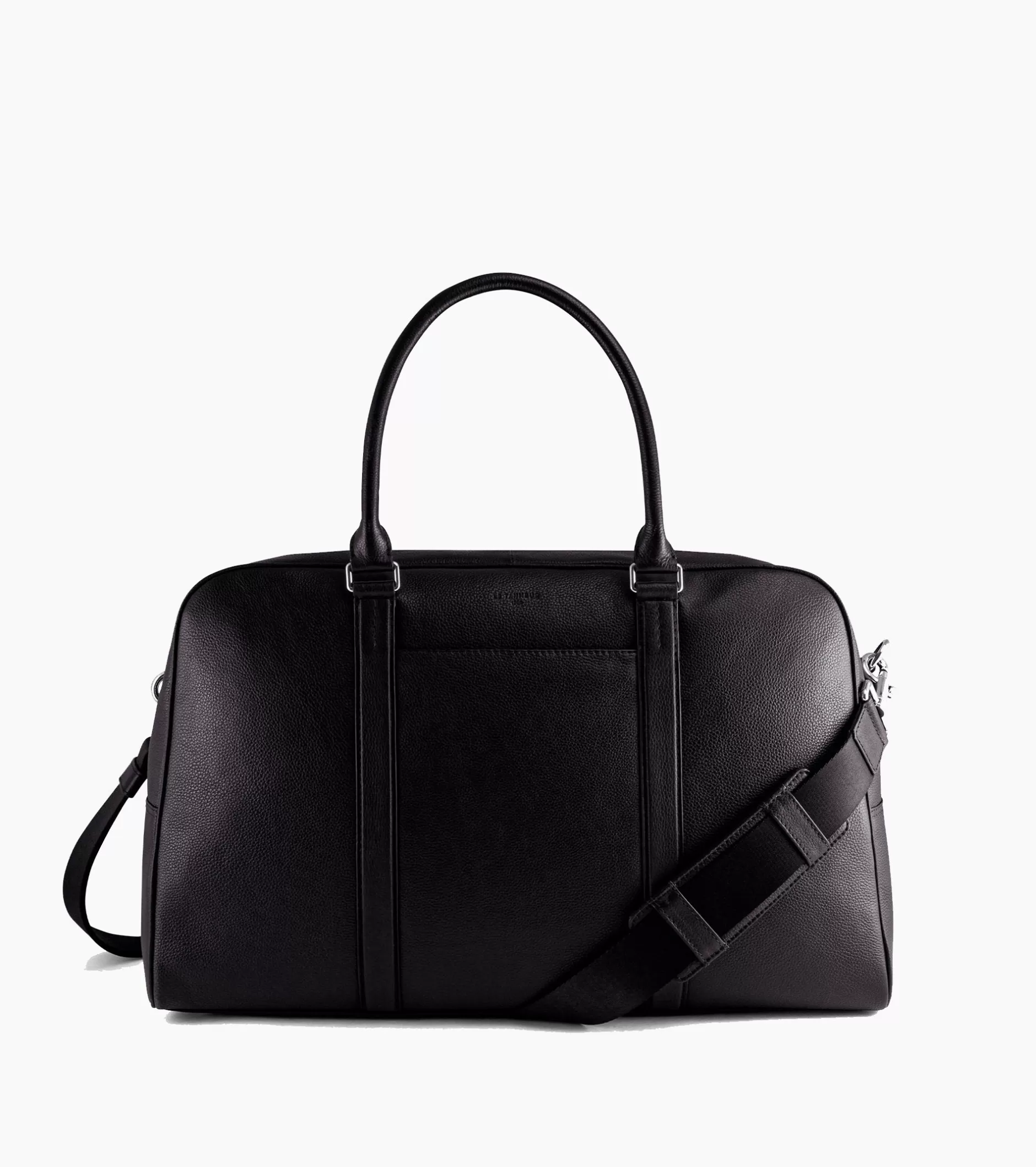 Femme Le Tanneur Sac de voyage 48h Charles en cuir grainé - Black